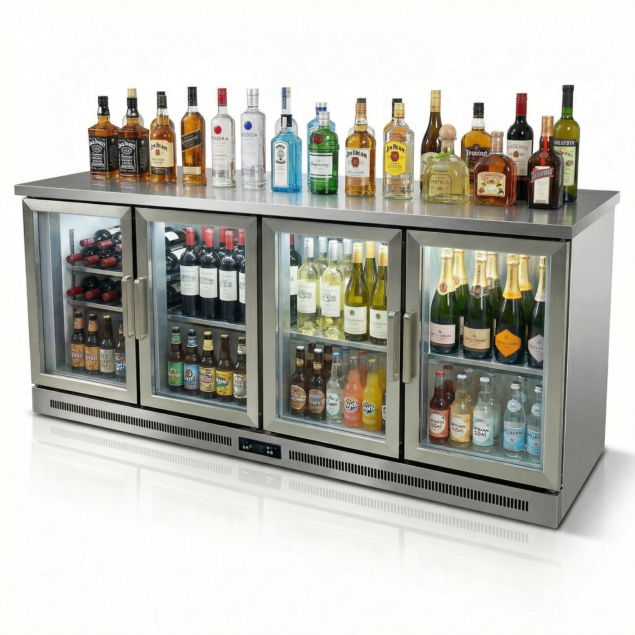 Wine Beer Fridge Cabinet - rd-Commercial Wine Cabinet Bar Beer Cooler