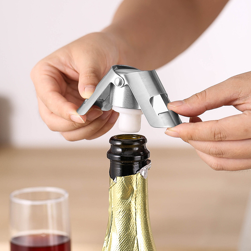 Portable Steel Champagne Bottl - مراجعة Wine In Beer Bottle وسعره