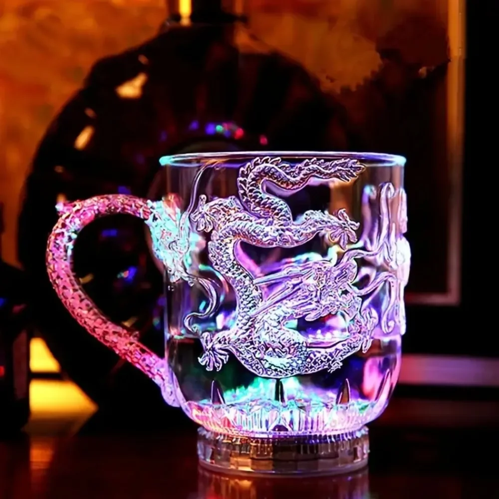 1pcs Color-Changing Luminous L - مراجعة Wine Beer Coffee وسعره