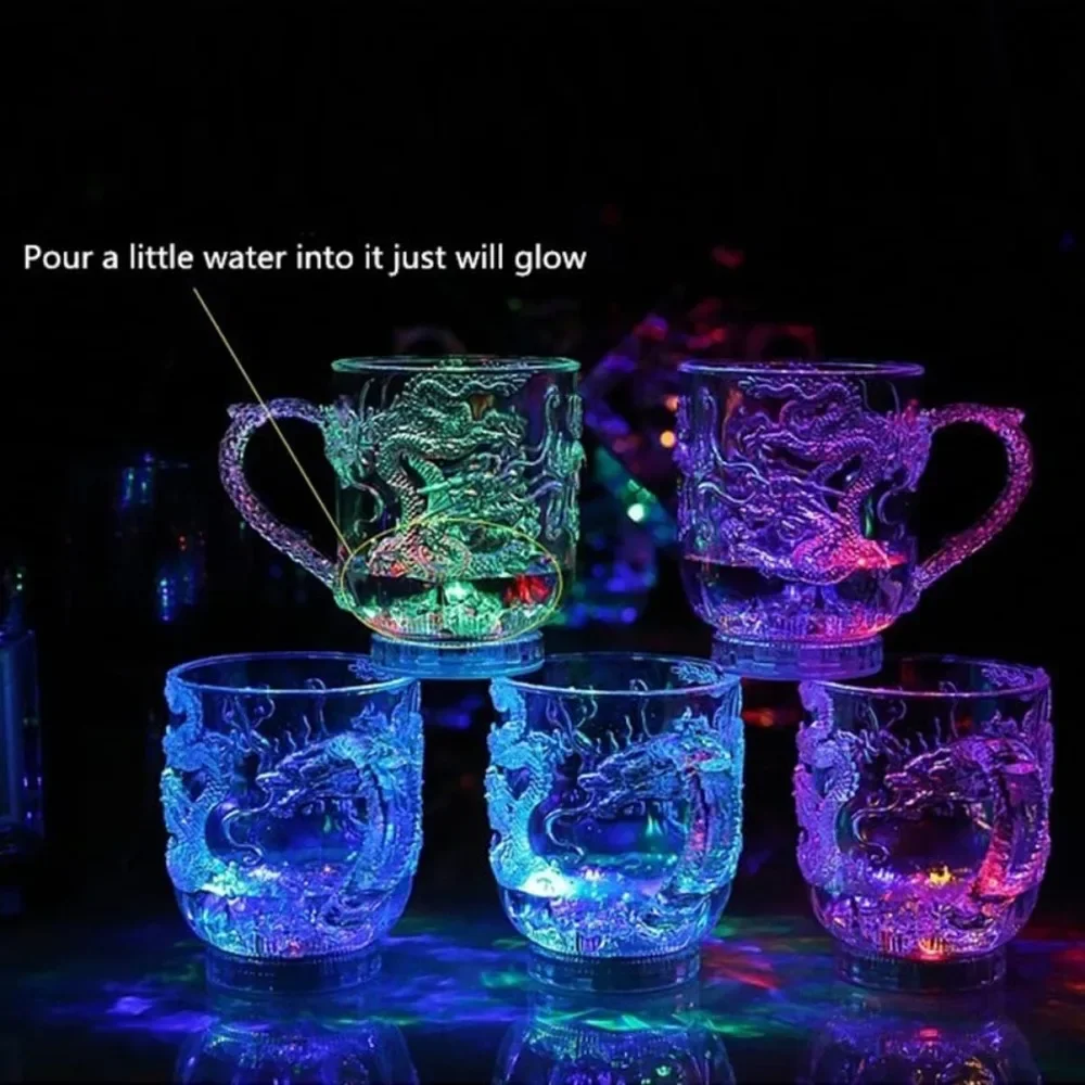 1pcs Color-Changing Luminous L - مراجعة Wine Beer Coffee وسعره
