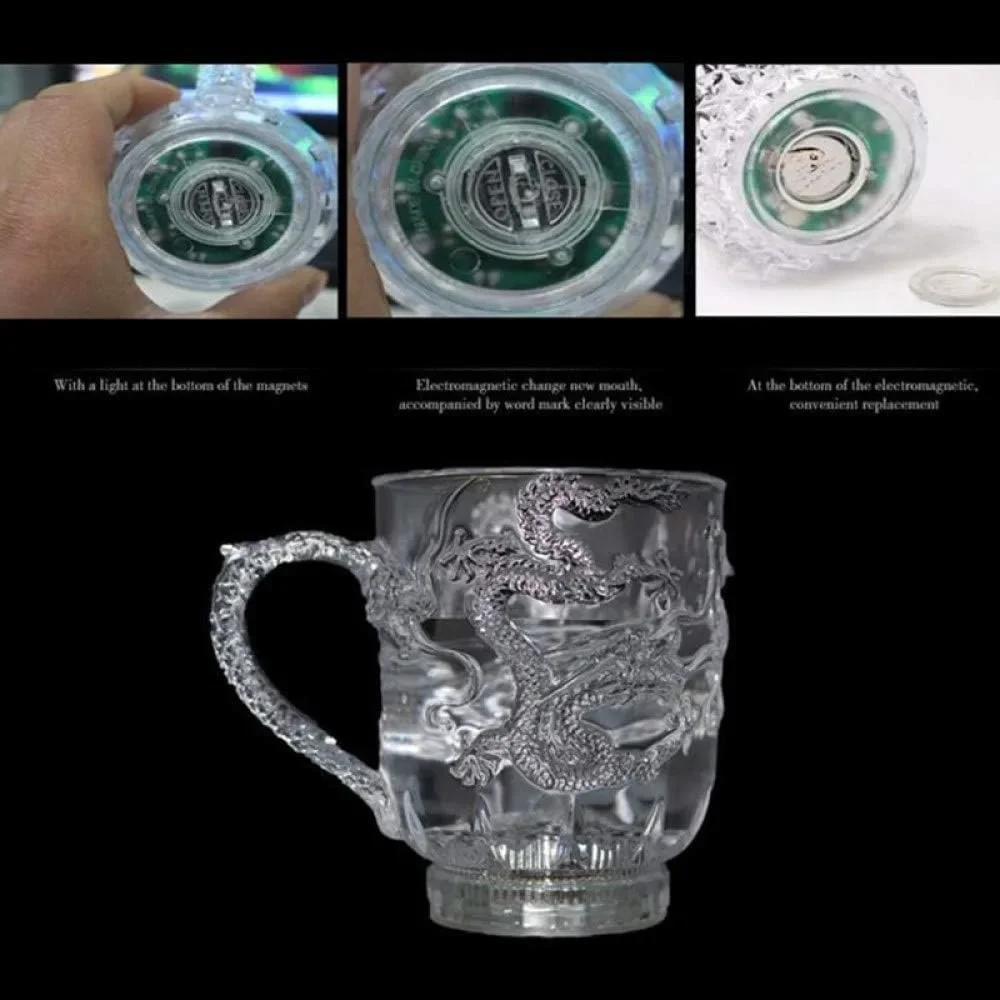 1pcs Color-Changing Luminous L - مراجعة Wine Beer Coffee وسعره