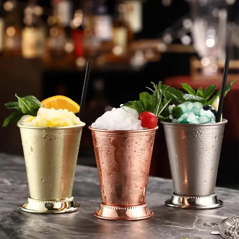 tiki Mint Julep Mug Stainless  - مراجعة Wine Beer Mixed Drinks وسعره