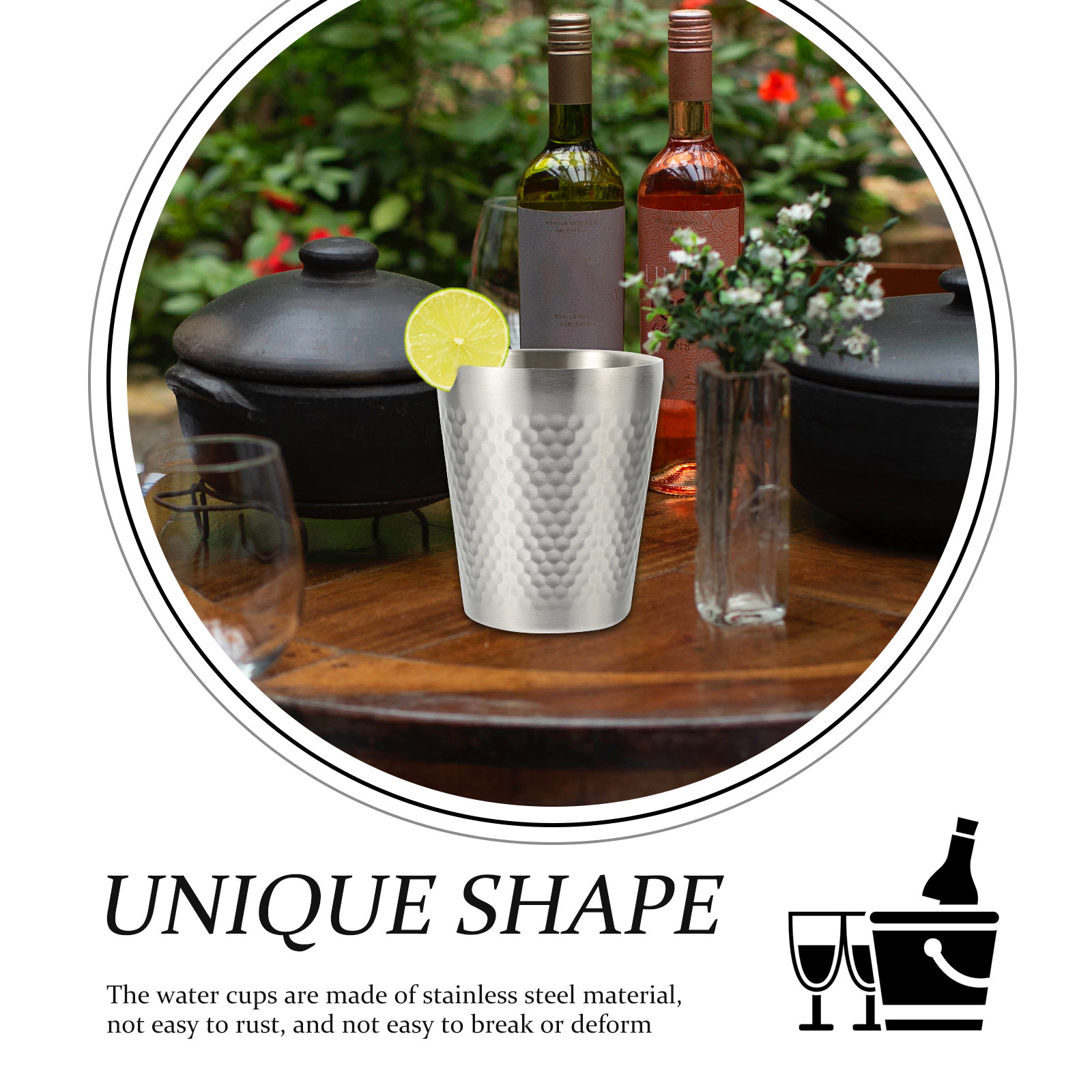 304 Stainless Steel Cups Reusa - مراجعة Wine Beer Coffee وسعره