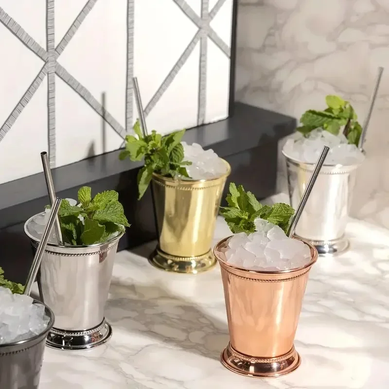 380ml Stainless Steel Mint Jul - مراجعة Wine Beer Mixed Drinks وسعره