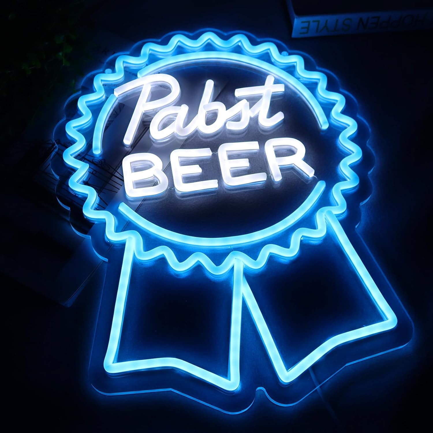 Beer Neon Sign Art Wall Light  - مراجعة Beer & Wine Downtown وسعره