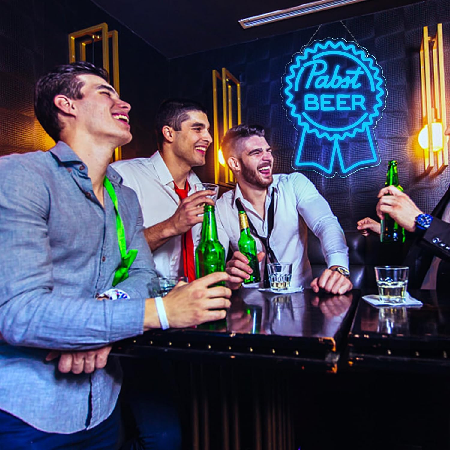 Beer Neon Sign Art Wall Light  - مراجعة Beer & Wine Downtown وسعره