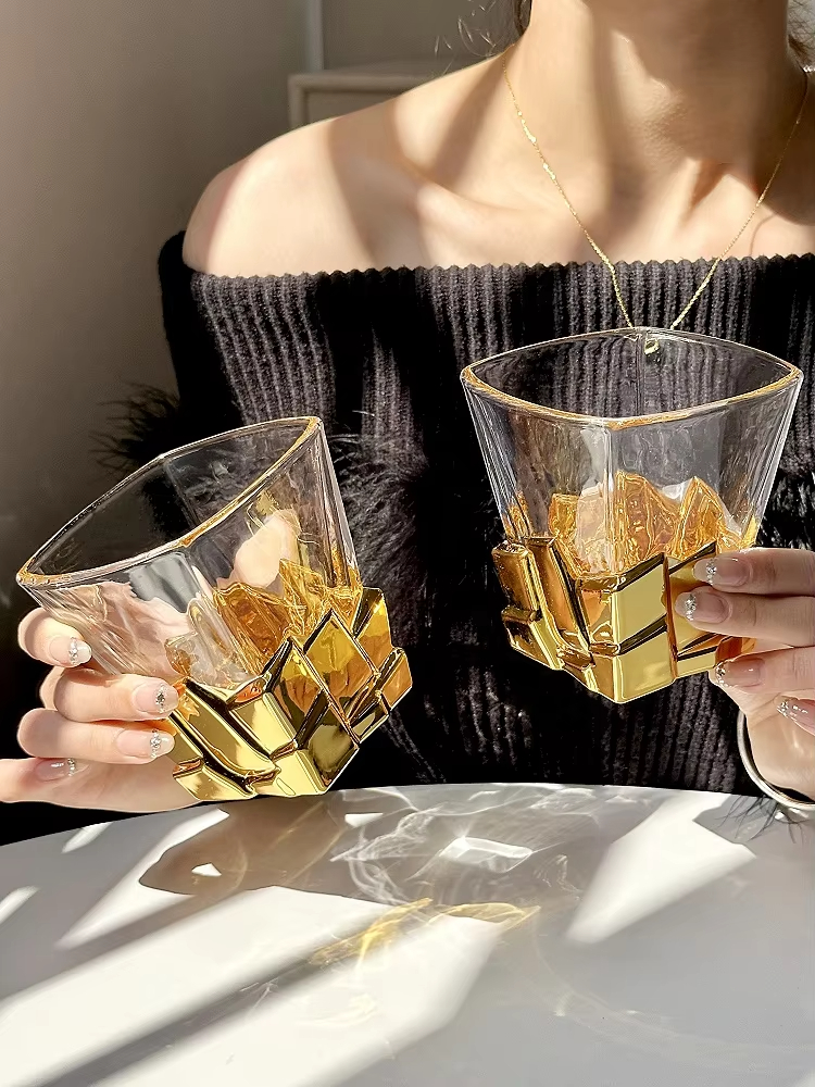 Space Gold Ice Cube Cup Artist - مراجعة Wine Beer Drink وسعره