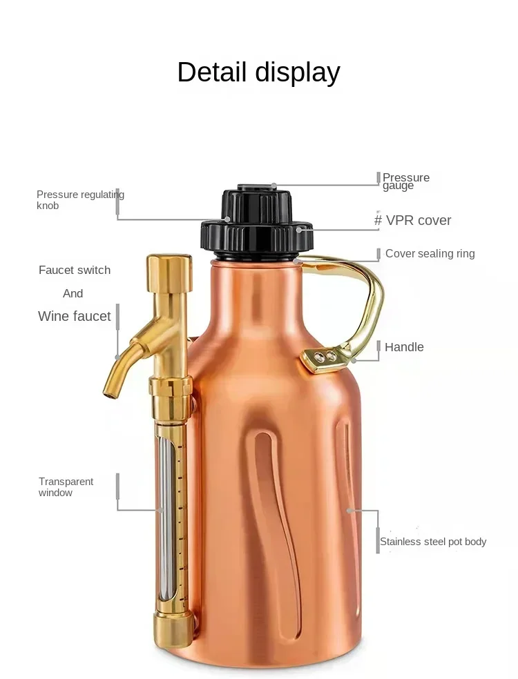 Sell like hot cakes stainless  - مراجعة Wine Like Beer وسعره