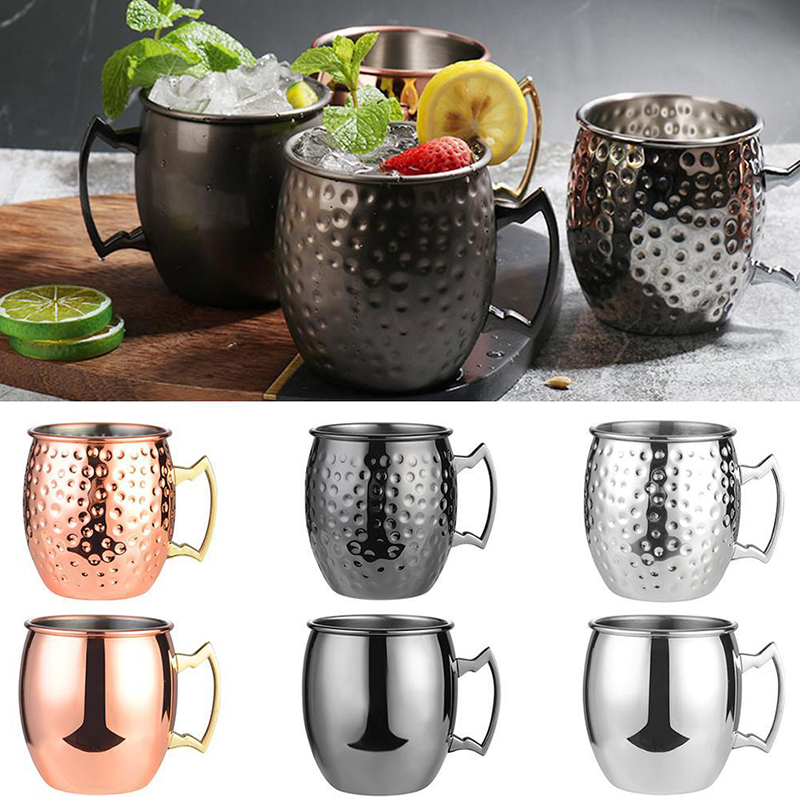 1Pcs 530ml Stainless Steel Mos - مراجعة Wine Beer Coffee وسعره