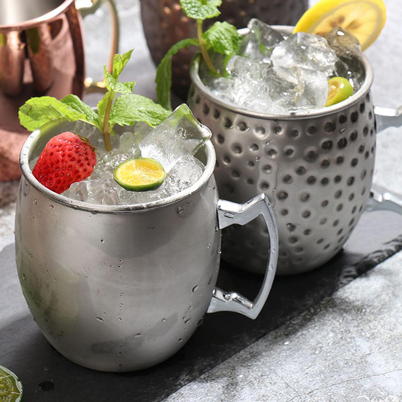 1Pcs 530ml Stainless Steel Mos - مراجعة Wine Beer Coffee وسعره