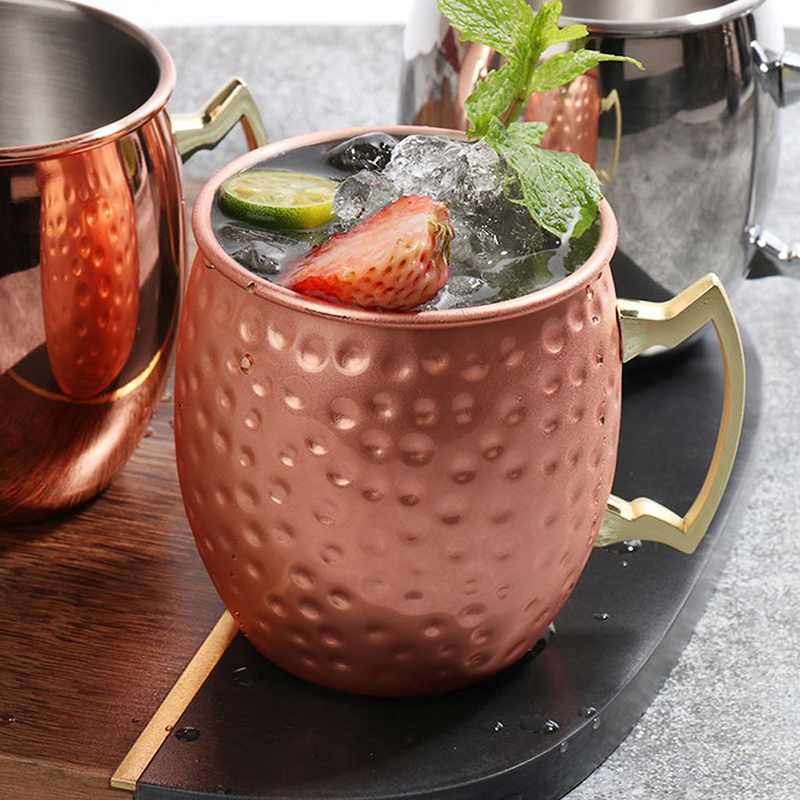 1Pcs 530ml Stainless Steel Mos - مراجعة Wine Beer Coffee وسعره
