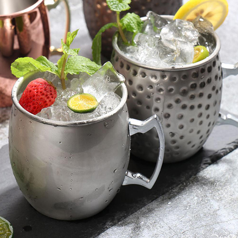 1Pcs 530ml Stainless Steel Mos - مراجعة Wine Beer Coffee وسعره