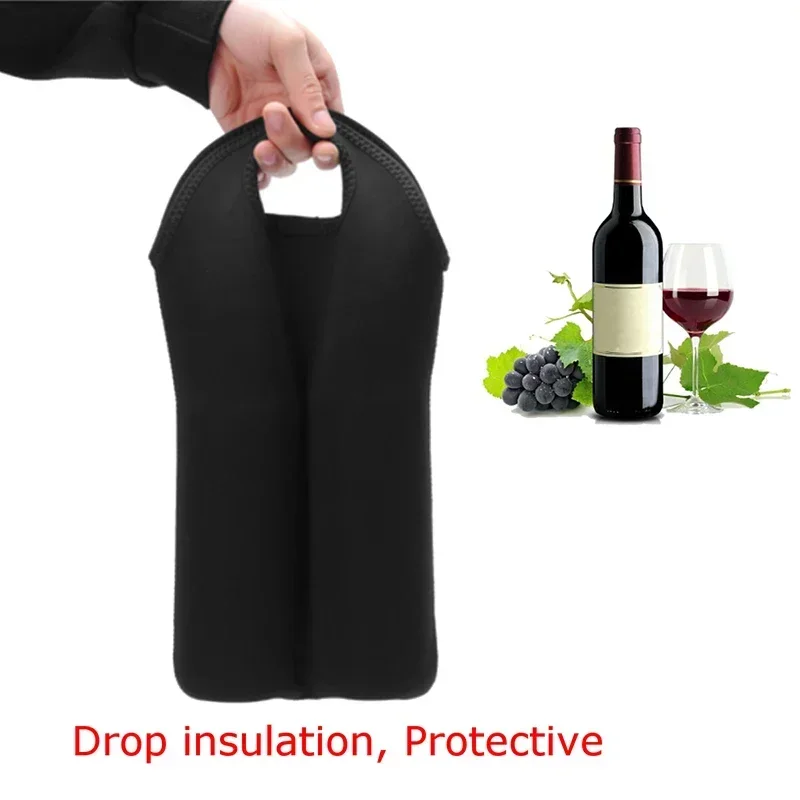 2 Bottles Neoprene Wine Bottle - مراجعة Wine N Beer وسعره