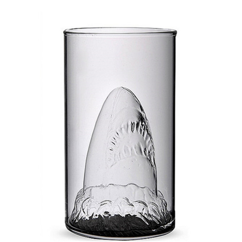 300ml Shark Drinking Double Gl - مراجعة Wine Beer Coffee وسعره