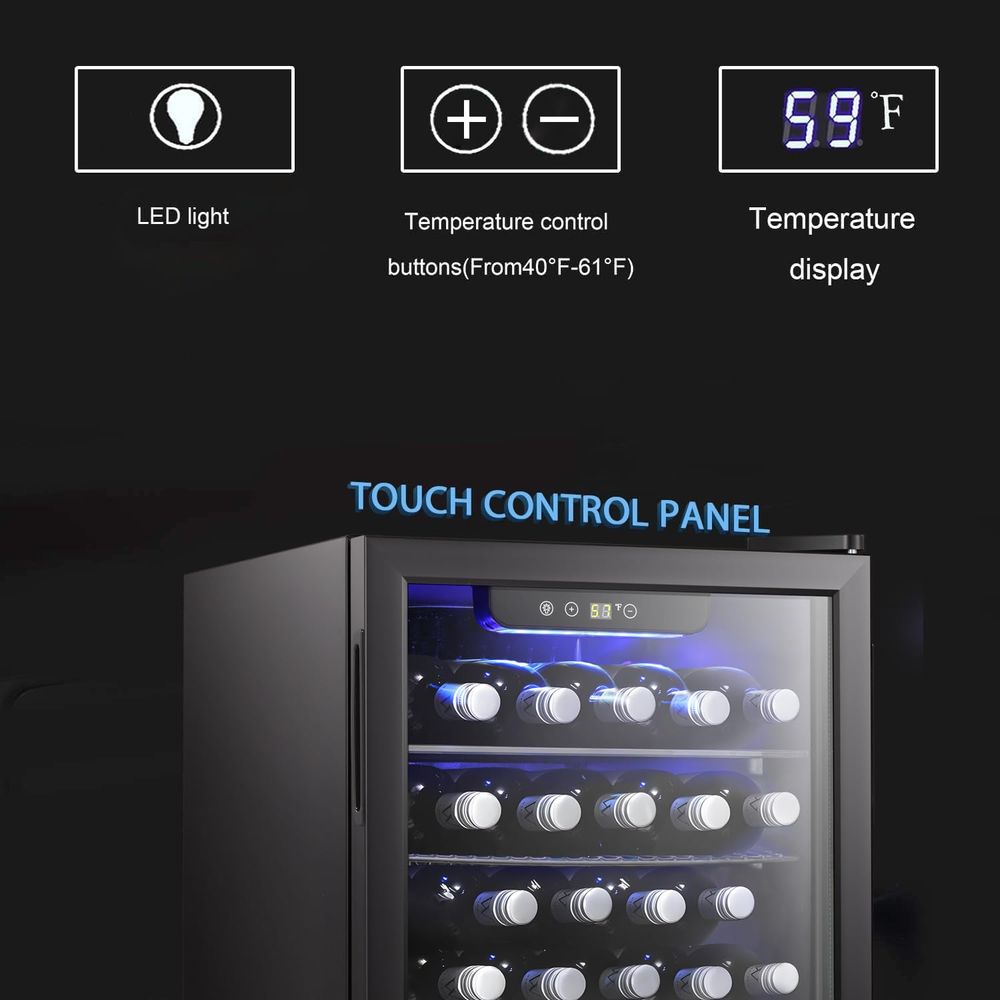 16 Bottle Wine Cooler Cabinet  - مراجعة Wine Beer Fridge Cabinet وسعره