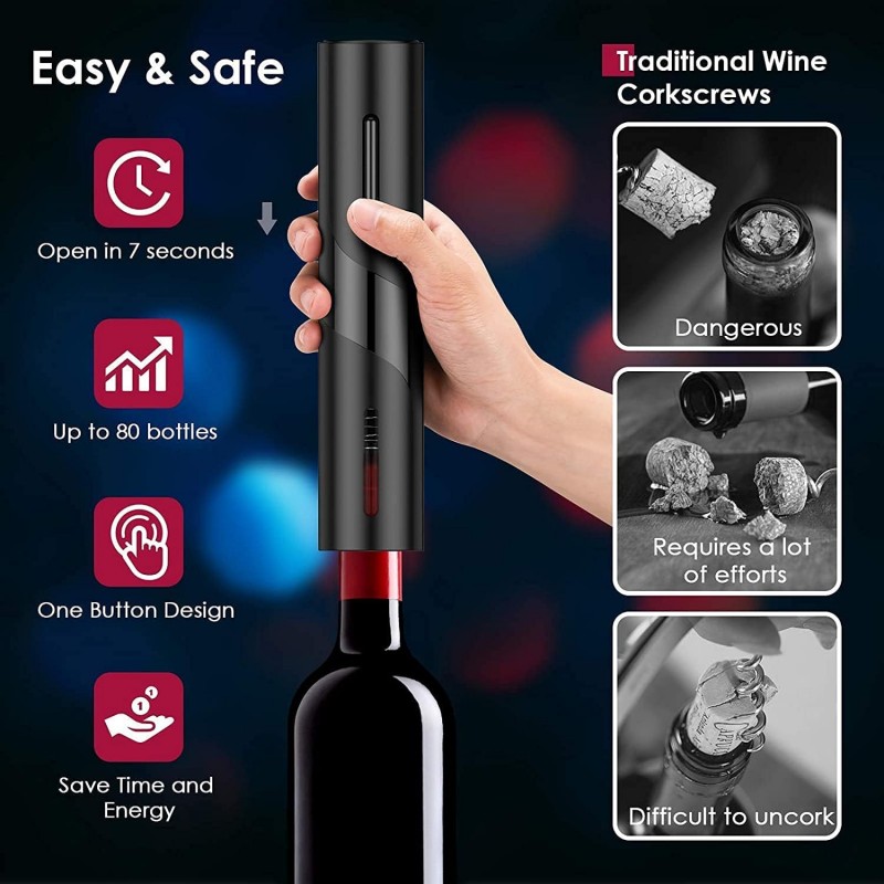 Rechargeable Multifunction Ele - مراجعة Wine In Beer Bottle وسعره