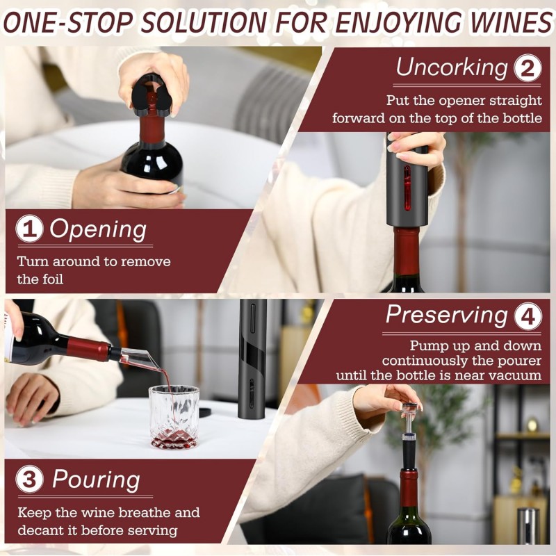 Rechargeable Multifunction Ele - مراجعة Wine In Beer Bottle وسعره