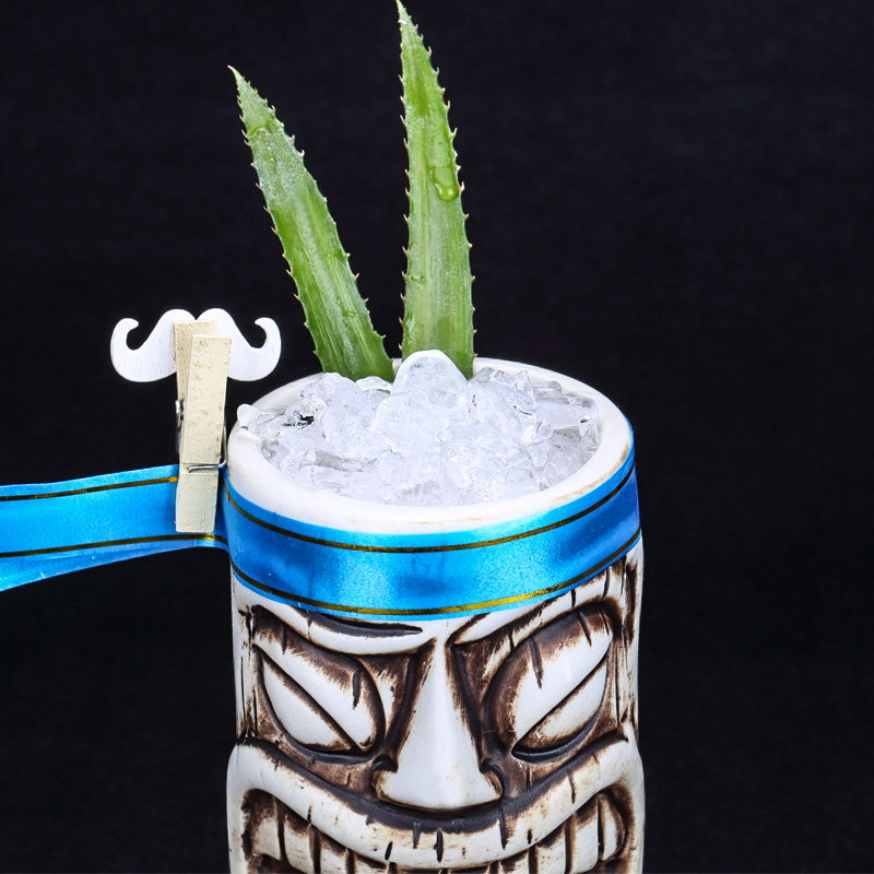600ml Ceramic Tiki Mug Creativ - مراجعة Wine Beer Coffee وسعره