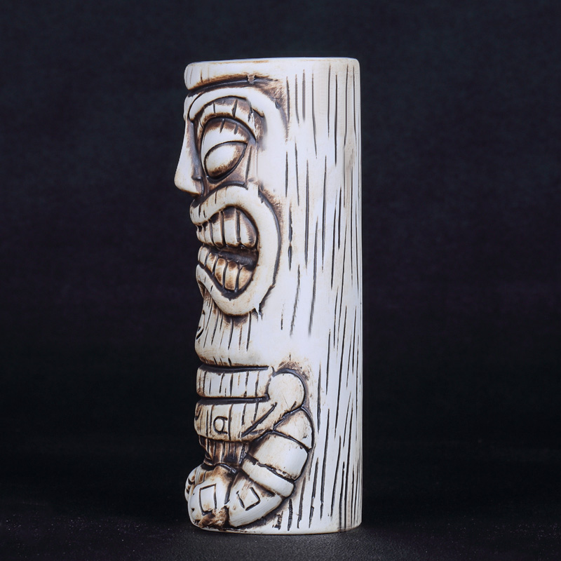 600ml Ceramic Tiki Mug Creativ - مراجعة Wine Beer Coffee وسعره