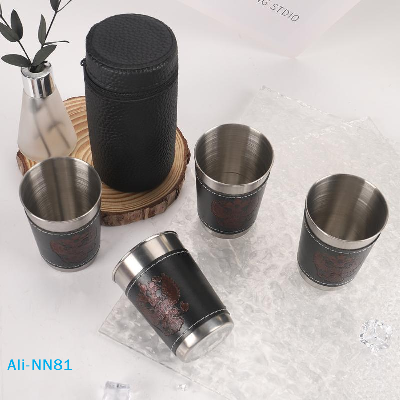 【N】4Pcs/Set Outdoor Travel Cup - مراجعة Wine N Beer وسعره