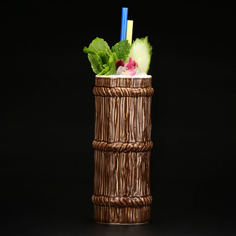 410ml Ceramic Tiki Mug Creativ - مراجعة Wine Beer Coffee وسعره