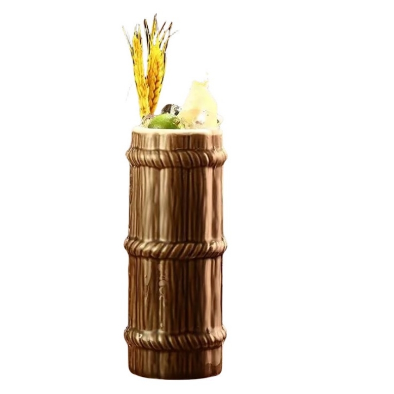 410ml Ceramic Tiki Mug Creativ - مراجعة Wine Beer Coffee وسعره