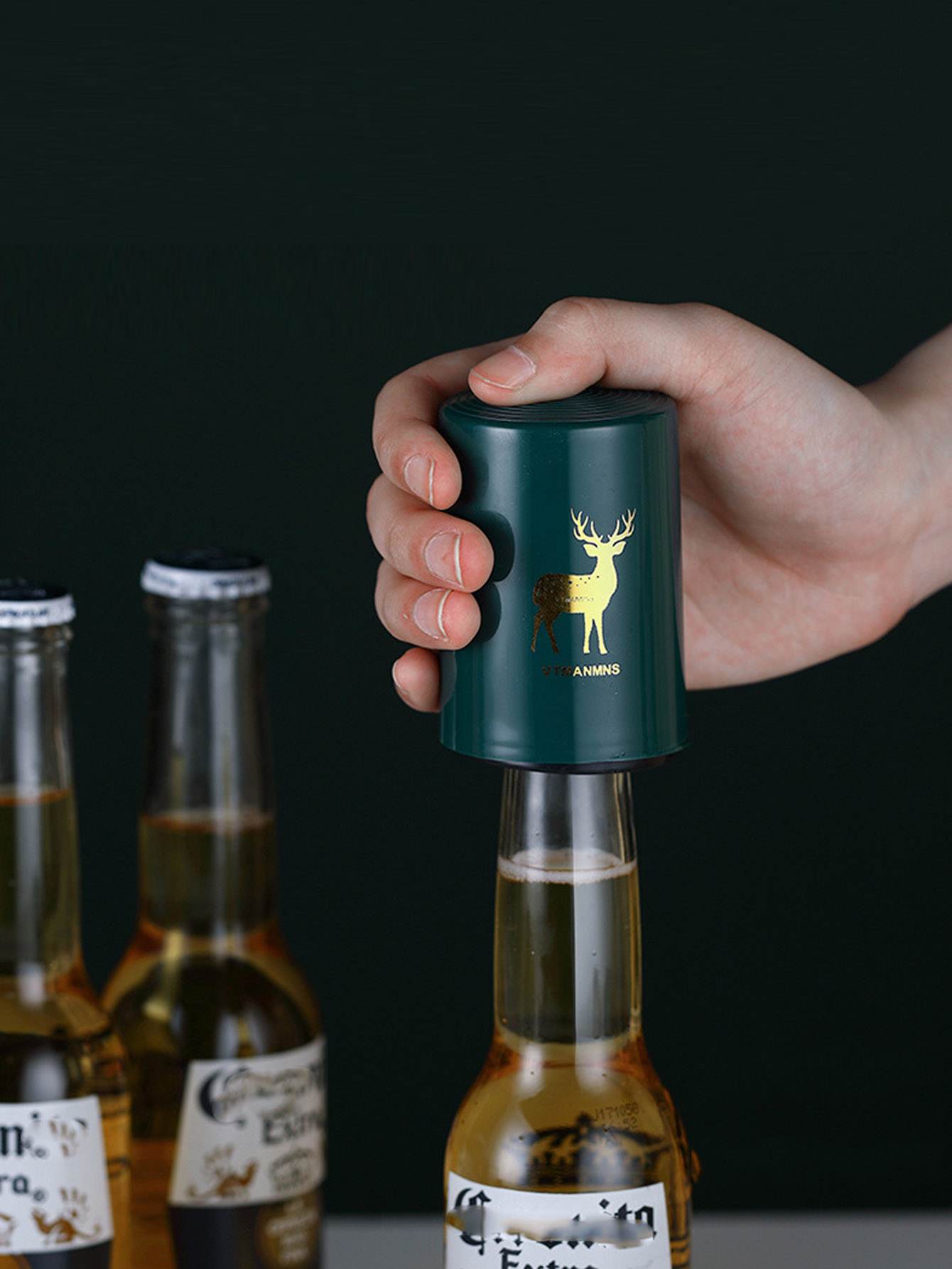 1Pcs Automatic Beer Bottle Ope - مراجعة Wine In Beer Bottle وسعره