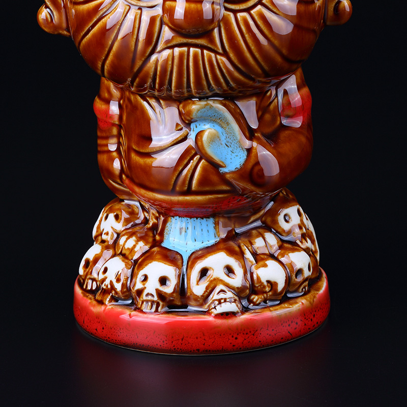 520ml Ceramic Tiki Mug Creativ - مراجعة Wine Beer Coffee وسعره