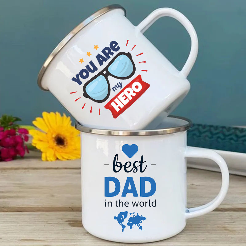 You Are My Hero Print Enamel M - مراجعة Wine Beer Coffee وسعره