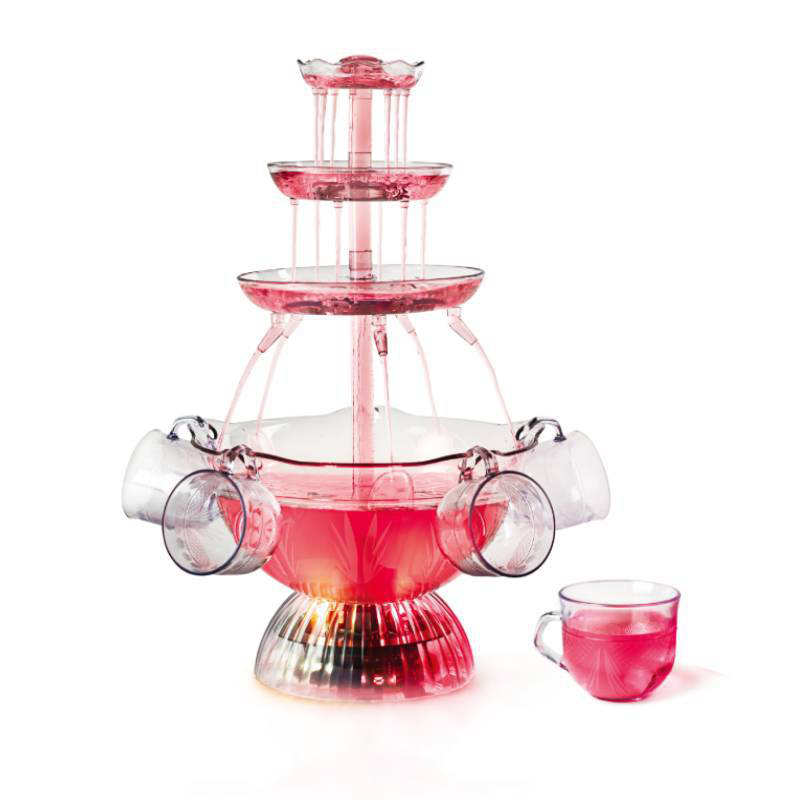 3-Tier Electric Cocktail Red W - مراجعة Wine Beer Mixed Drinks وسعره