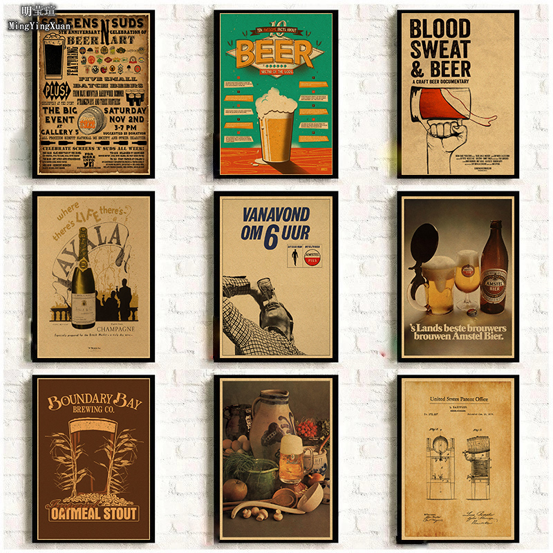 Vintage Beer Wine Drink Chart  - مراجعة Wine Beer Mixed Drinks وسعره