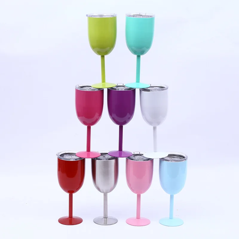 10oz 304 Stainless Steel Red W - مراجعة Wine Beer Coffee وسعره