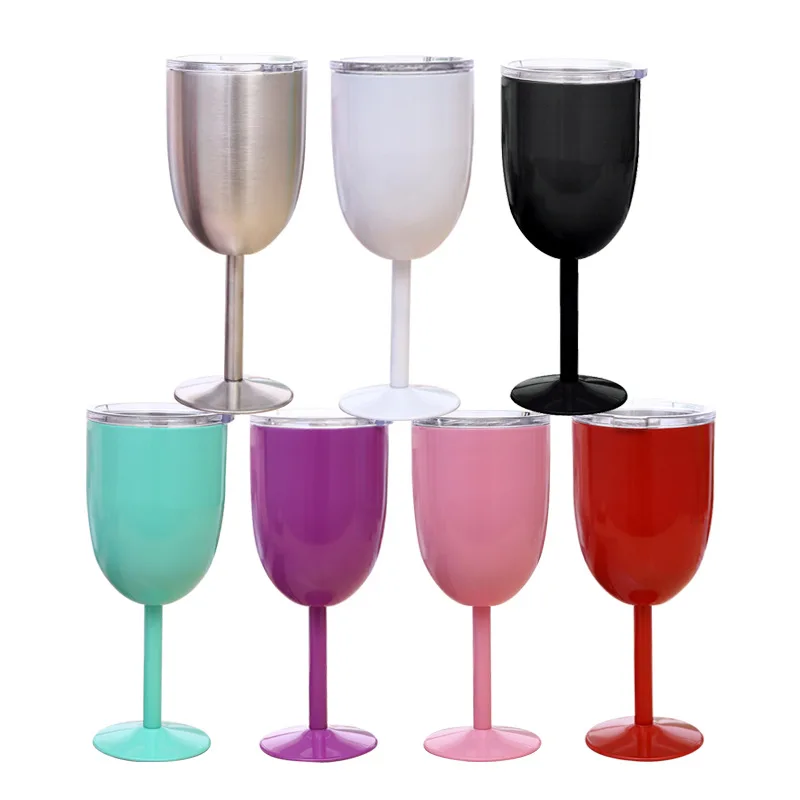 10oz 304 Stainless Steel Red W - مراجعة Wine Beer Coffee وسعره