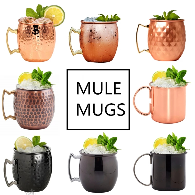 1pcs 550ml Moscow Mule Copper  - مراجعة Wine Beer Coffee وسعره