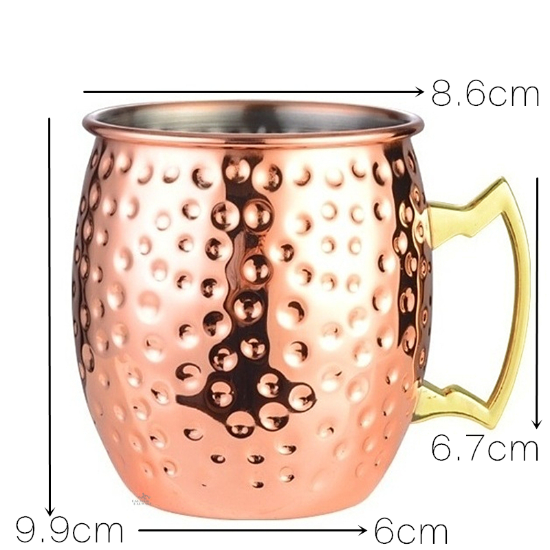 1pcs 550ml Moscow Mule Copper  - مراجعة Wine Beer Coffee وسعره