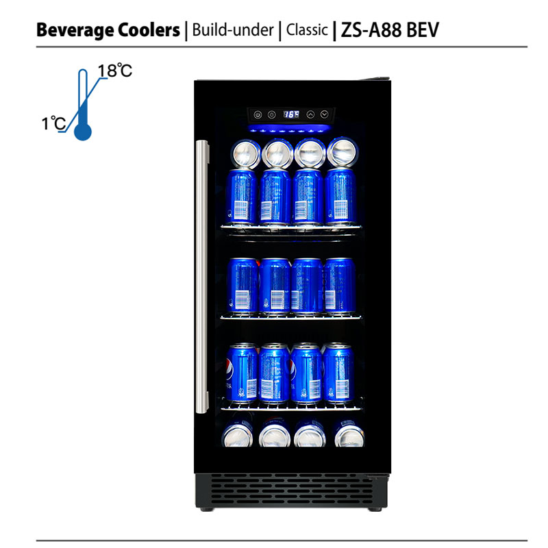 Small Drink Bar Fridge Custom  - مراجعة Wine Beer Fridge Cabinet وسعره