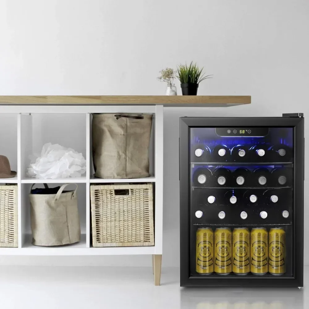 Bestseller24 Bottle Wine Coole - مراجعة Wine Beer Fridge Cabinet وسعره