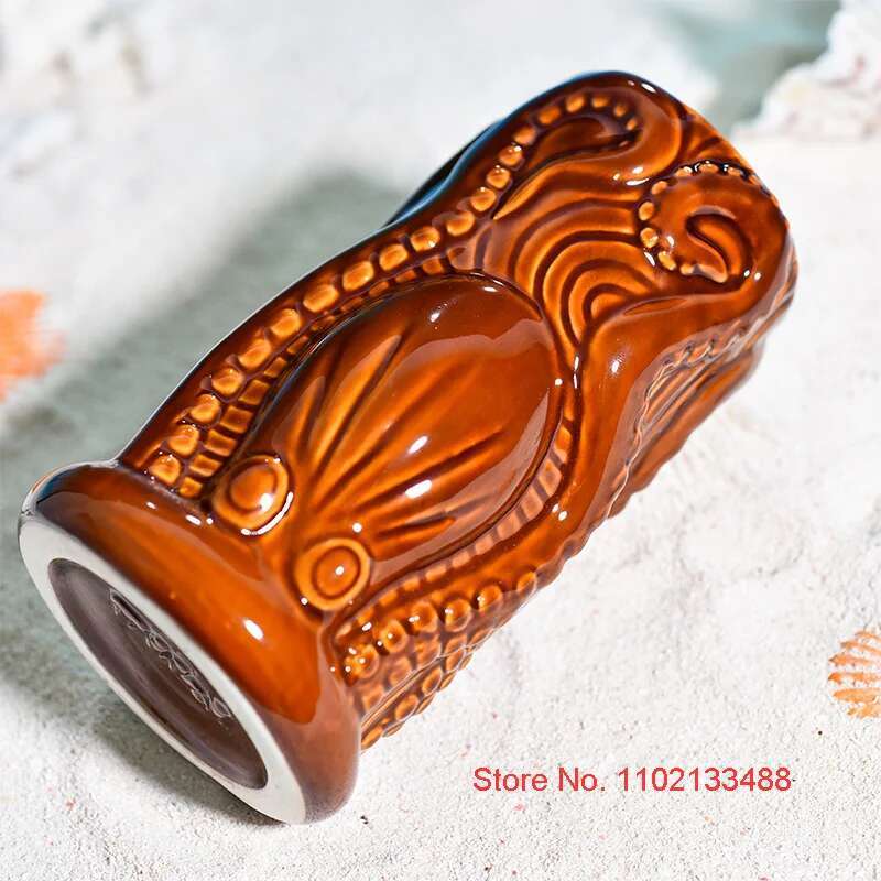TIKI Bar Cocktail Cup Hawaii T - مراجعة Wine Beer Mixed Drinks وسعره
