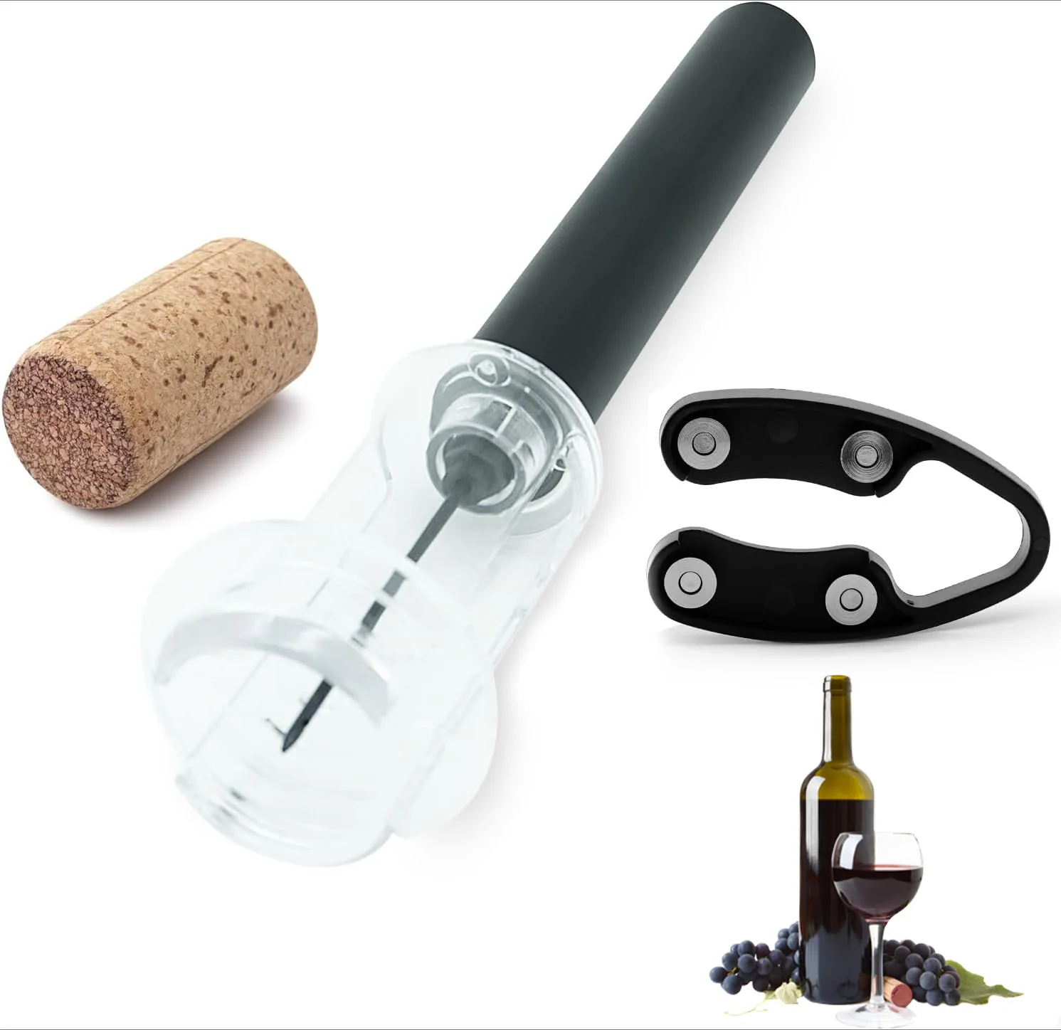 Air Pump Wine Bottle Opener Ai - مراجعة Wine In Beer Bottle وسعره